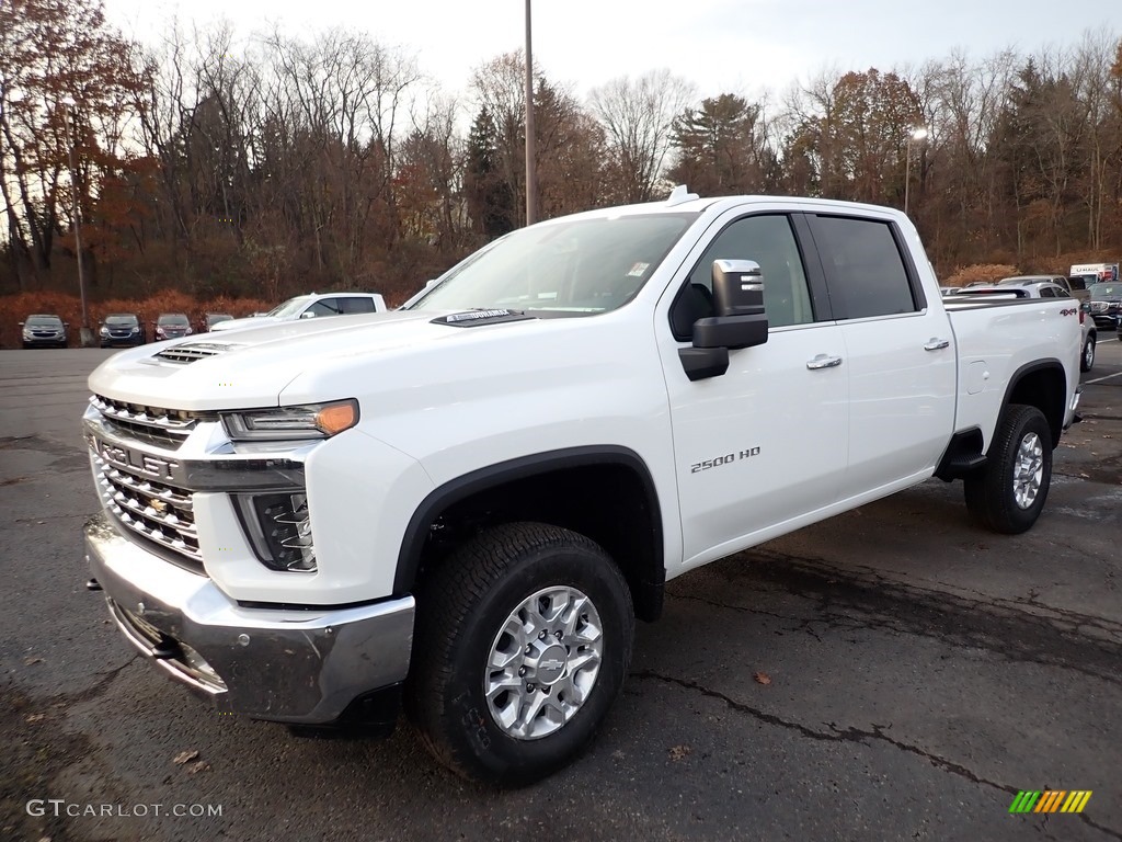 2020 Silverado 2500HD LTZ Crew Cab 4x4 - Summit White / Jet Black photo #1