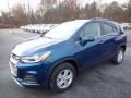 Pacific Blue Metallic 2020 Chevrolet Trax LT AWD Exterior
