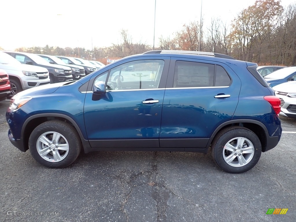 Pacific Blue Metallic 2020 Chevrolet Trax LT AWD Exterior Photo #136126418