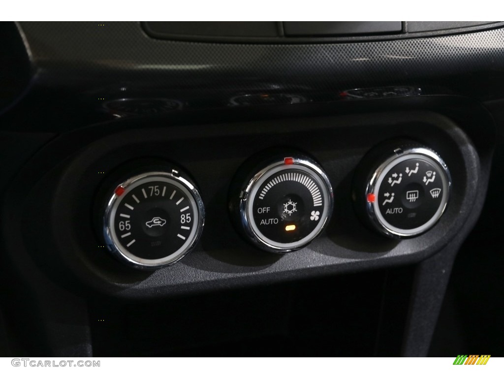 2010 Lancer Evolution GSR - Phantom Black Pearl / Black Sport Fabric photo #11