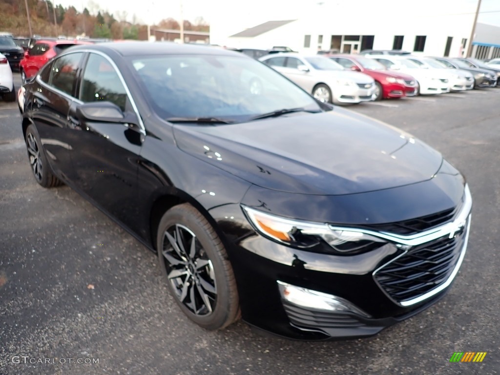 Mosaic Black Metallic 2020 Chevrolet Malibu RS Exterior Photo #136126826