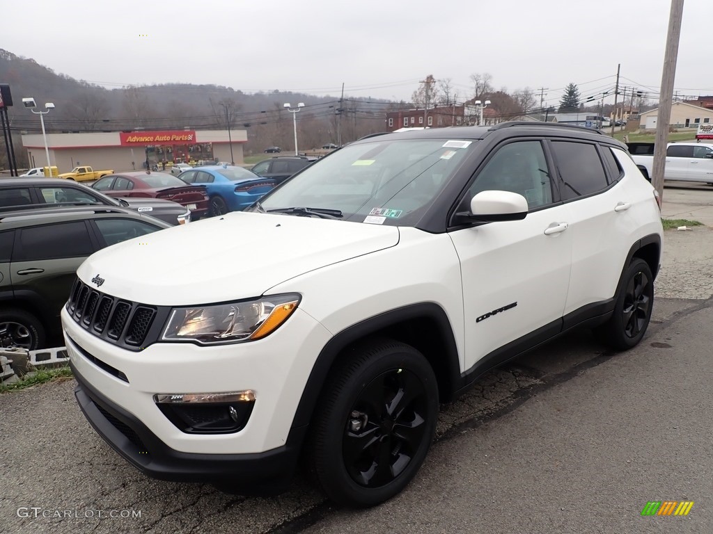 White Jeep Compass