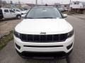 2020 White Jeep Compass Latitude 4x4  photo #7