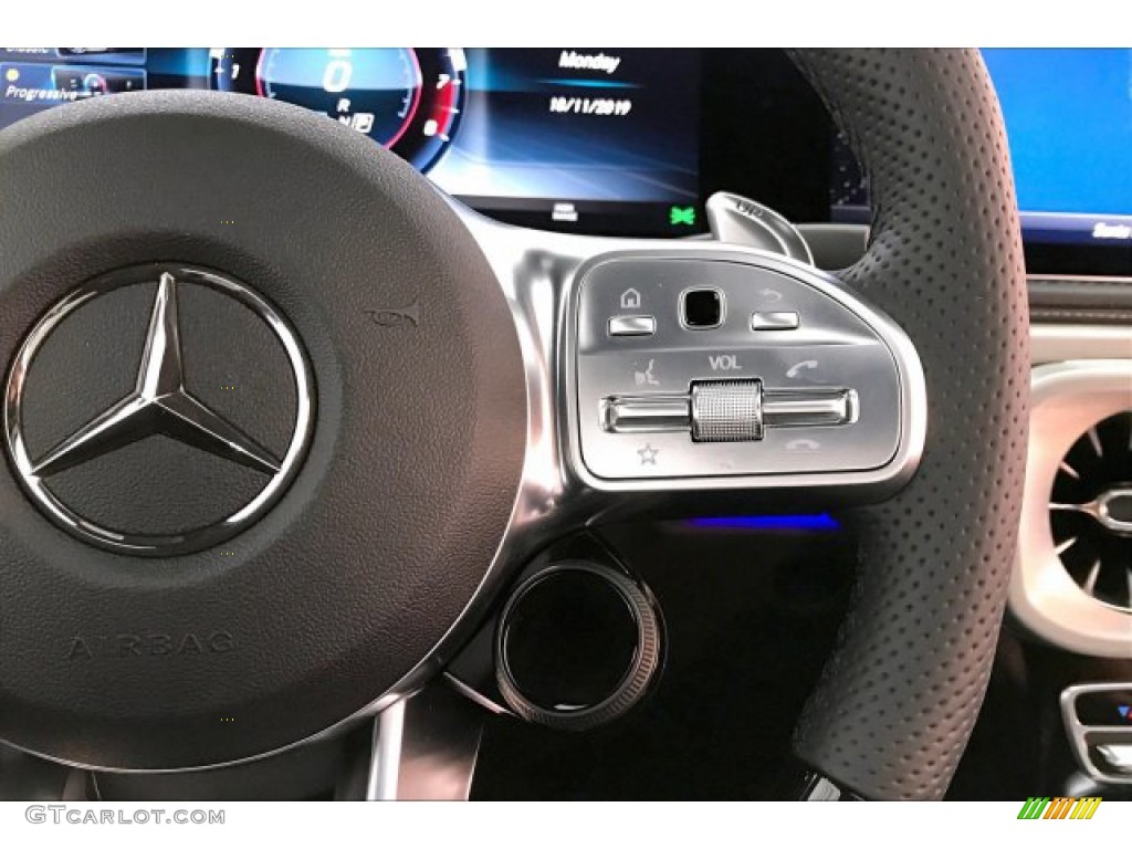 2020 Mercedes-Benz G 63 AMG designo Black Steering Wheel Photo #136128707