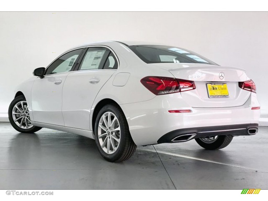 2020 A 220 Sedan - Digital White Metallic / Black photo #2