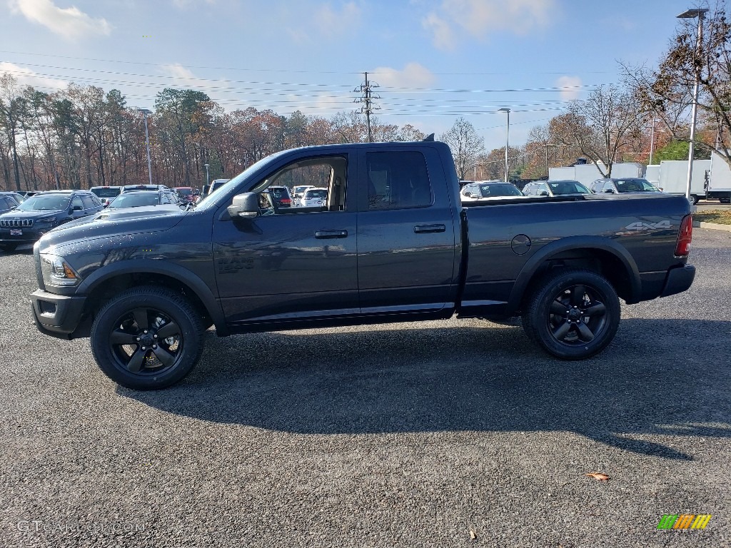 2019 1500 Classic Warlock Quad Cab 4x4 - Granite Crystal Metallic / Black/Diesel Gray photo #3