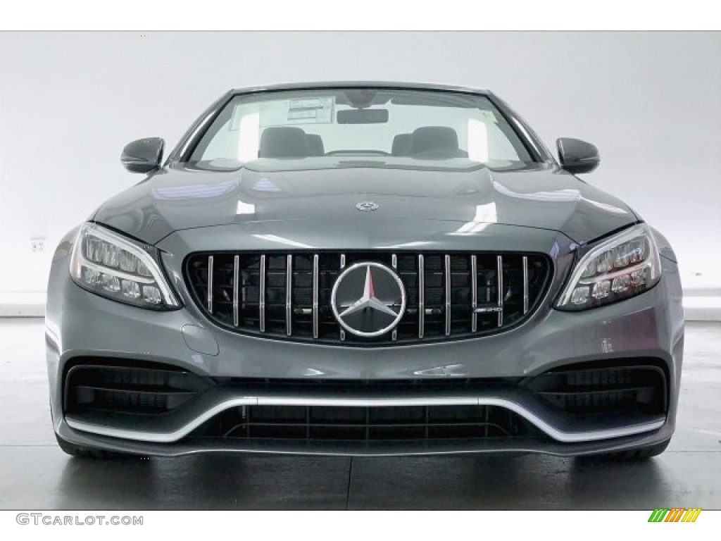 2020 C AMG 63 Cabriolet - Selenite Grey Metallic / Black photo #2