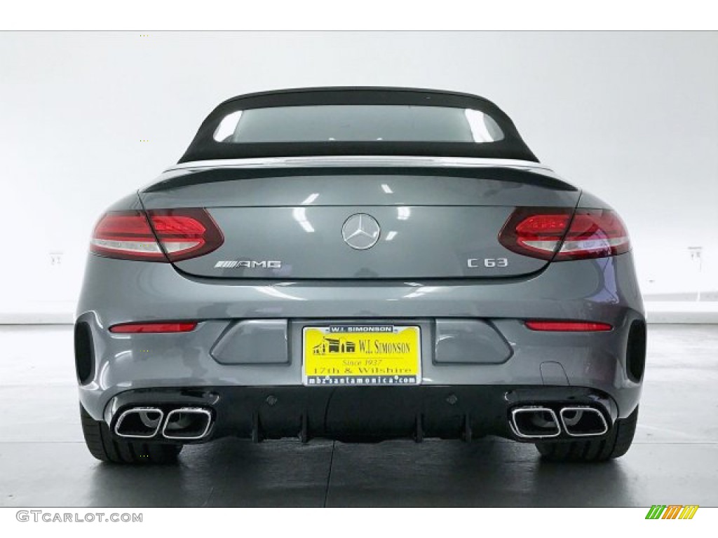 2020 C AMG 63 Cabriolet - Selenite Grey Metallic / Black photo #3