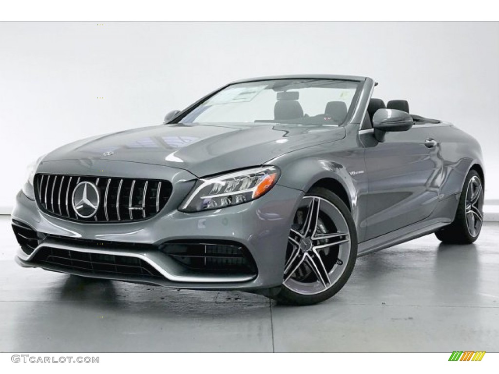 2020 C AMG 63 Cabriolet - Selenite Grey Metallic / Black photo #12