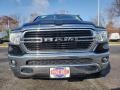 2020 Diamond Black Crystal Pearl Ram 1500 Big Horn Crew Cab 4x4  photo #2