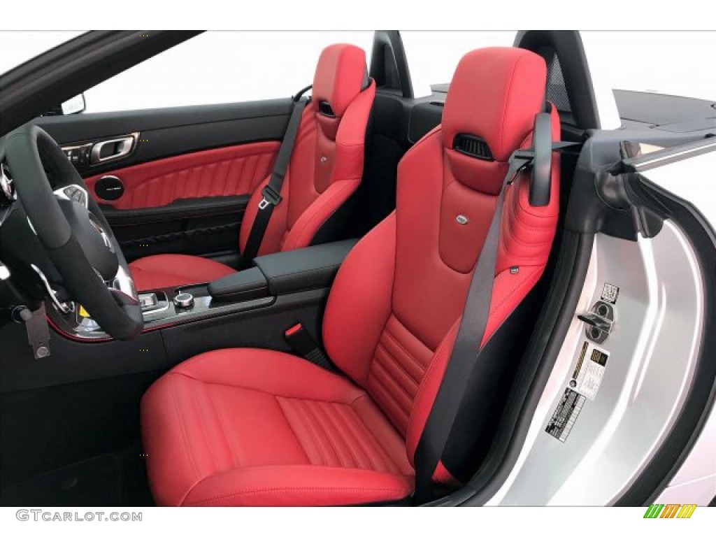 2020 Mercedes-Benz SLC 43 AMG Roadster Front Seat Photo #136131551