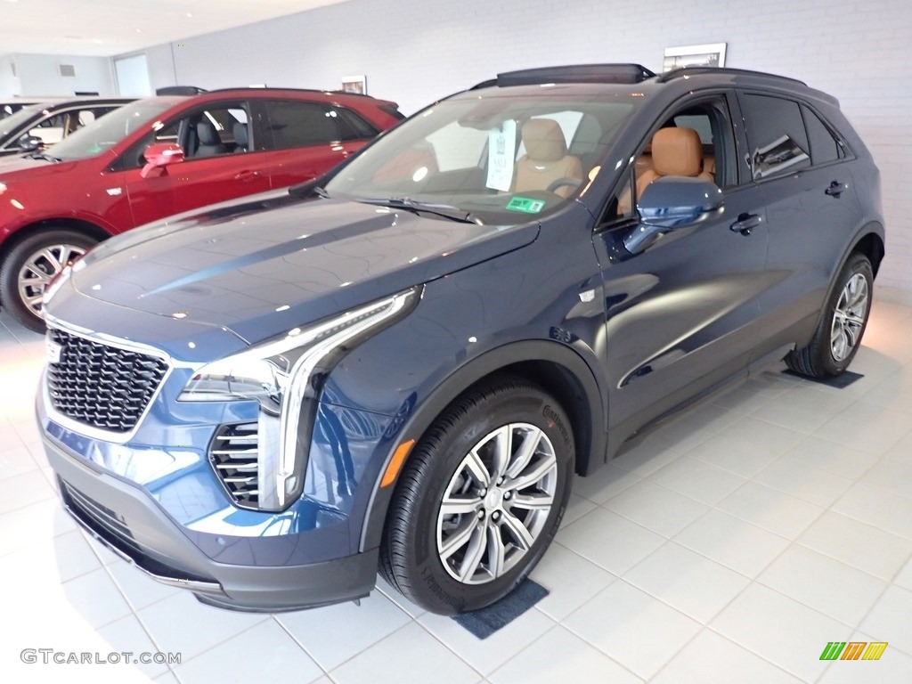 Twilight Blue Metallic 2020 Cadillac XT4 Sport AWD Exterior Photo #136131653