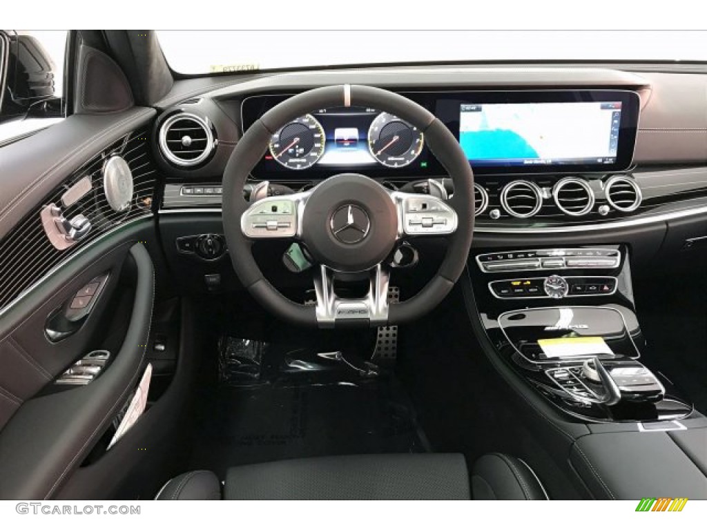 2020 Mercedes-Benz E 63 S AMG 4Matic Wagon Black Dashboard Photo #136131938