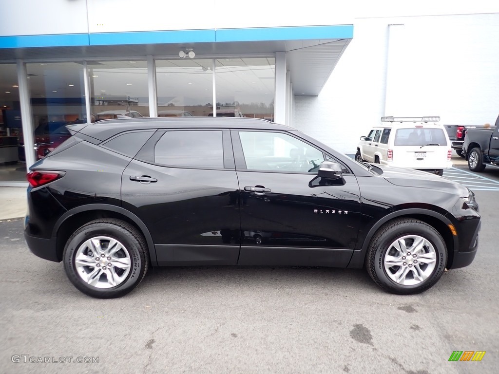 Black 2020 Chevrolet Blazer LT AWD Exterior Photo #136132019