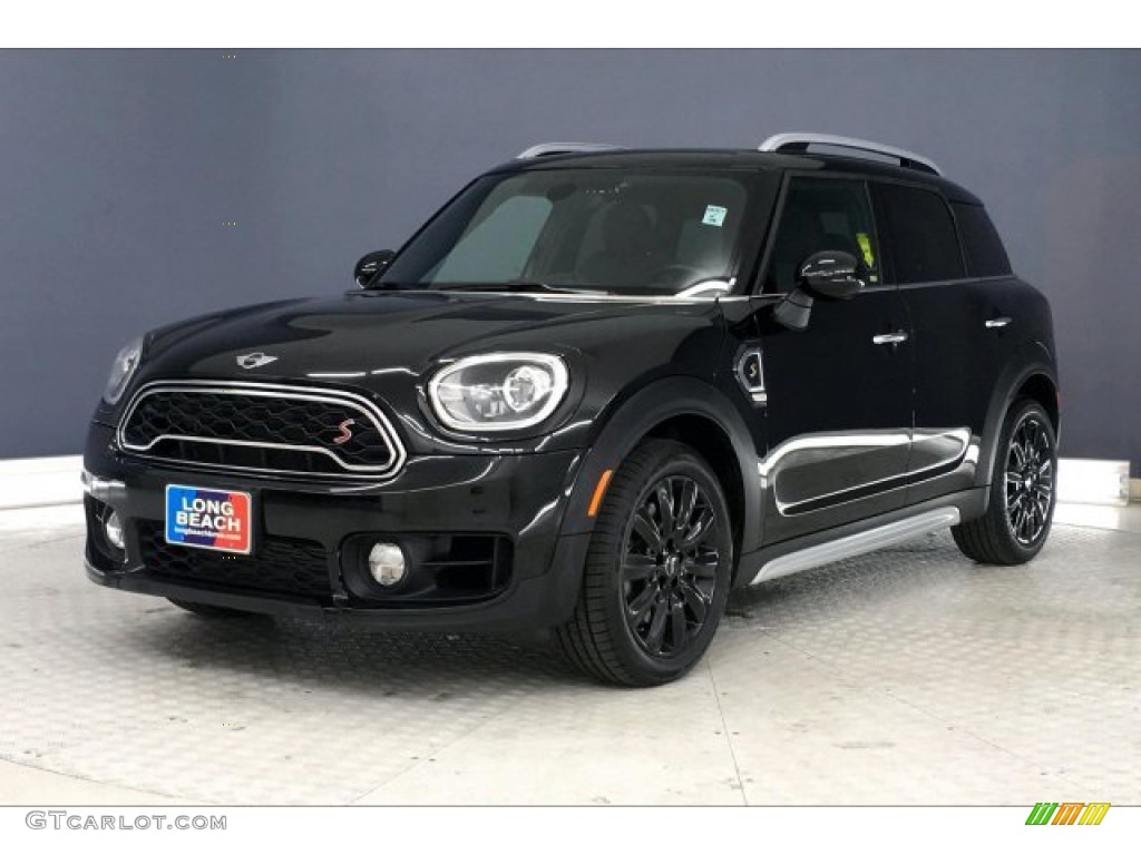Midnight Black Metallic 2018 Mini Countryman Cooper S Exterior Photo #136132484