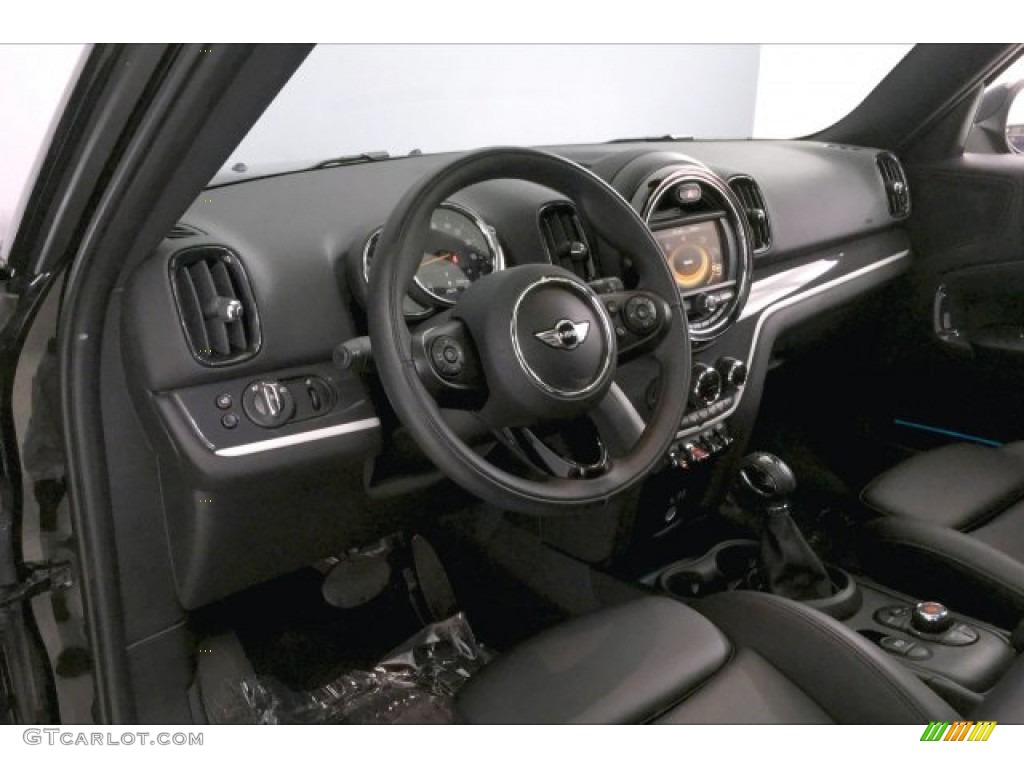 2018 Mini Countryman Cooper S Carbon Black Steering Wheel Photo #136132583