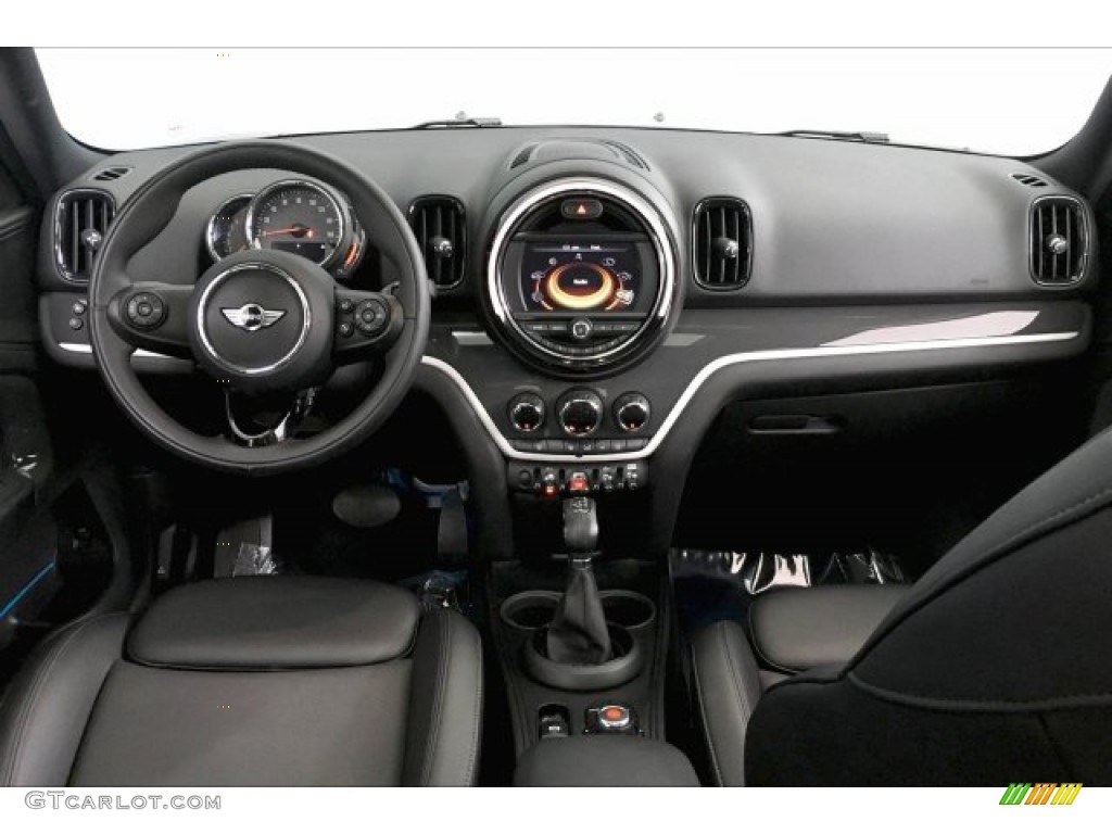 2018 Mini Countryman Cooper S Carbon Black Dashboard Photo #136132643