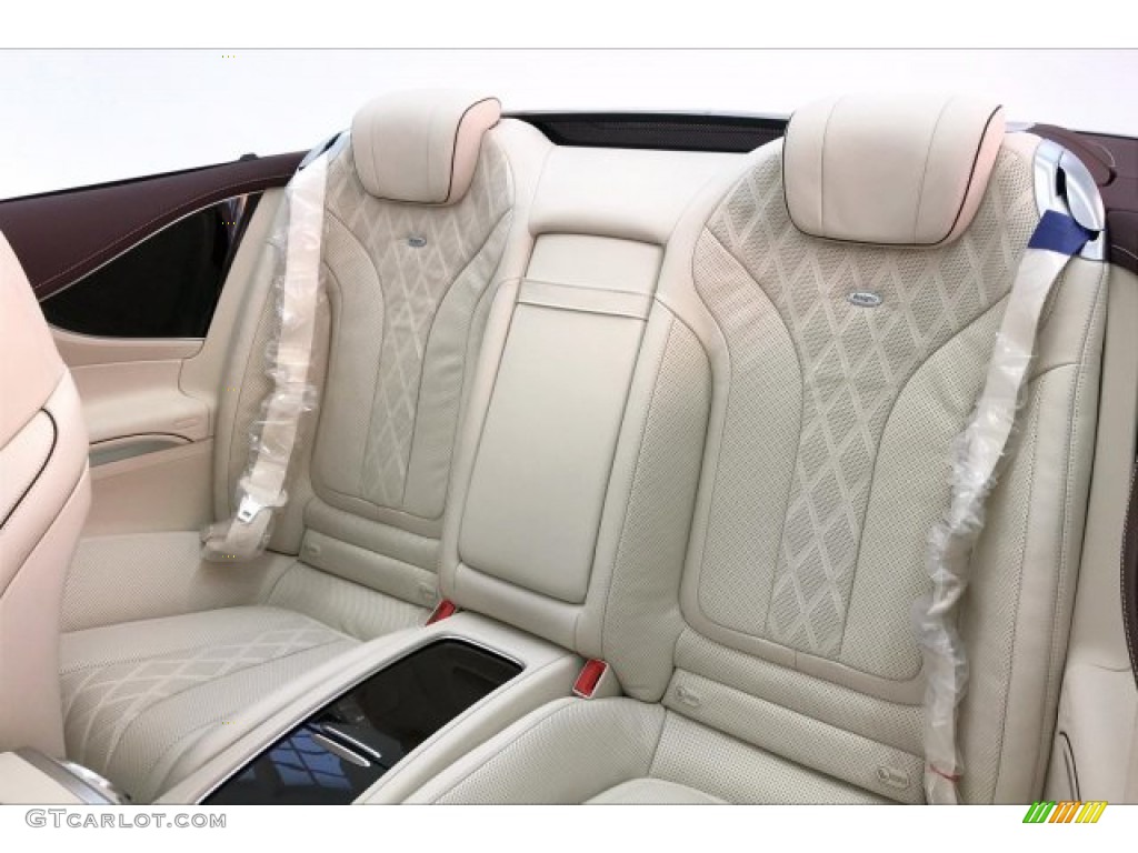 2020 S 560 Cabriolet - designo Diamond White Metallic / designo Porcelain/Titan Red photo #15
