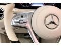designo Porcelain/Titan Red 2020 Mercedes-Benz S 560 Cabriolet Steering Wheel
