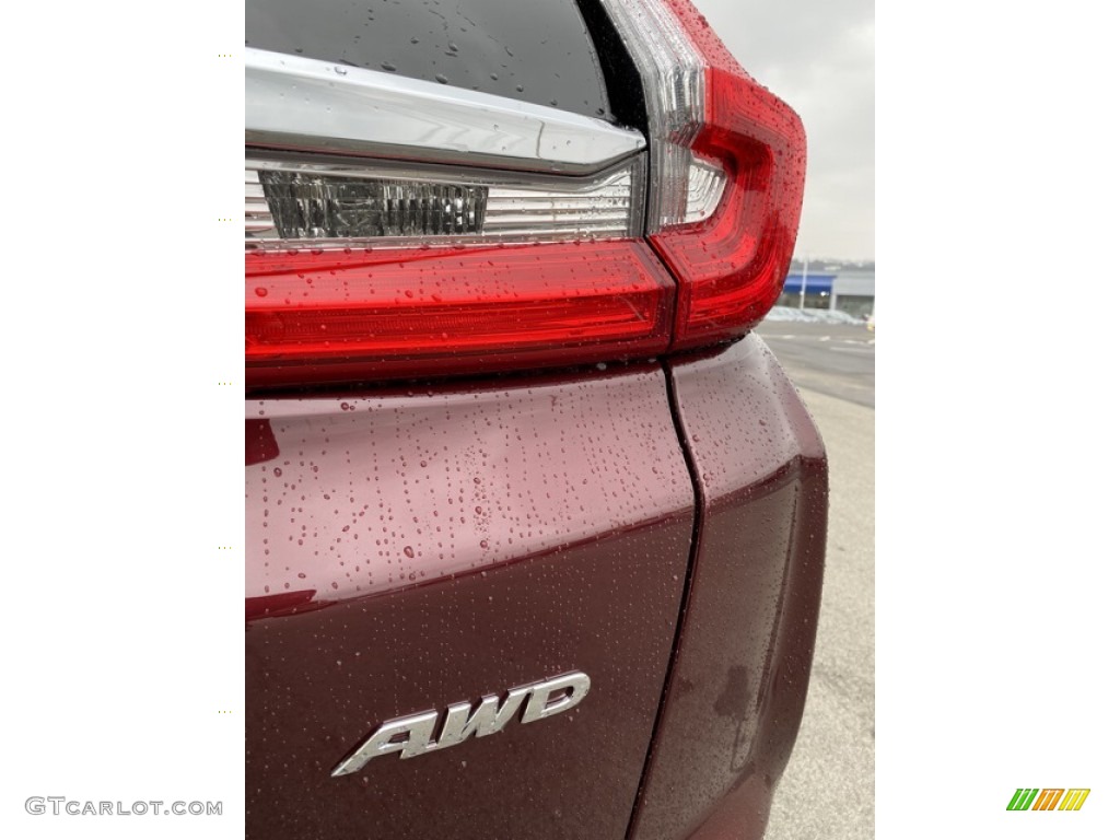 2019 CR-V EX AWD - Basque Red Pearl II / Gray photo #22