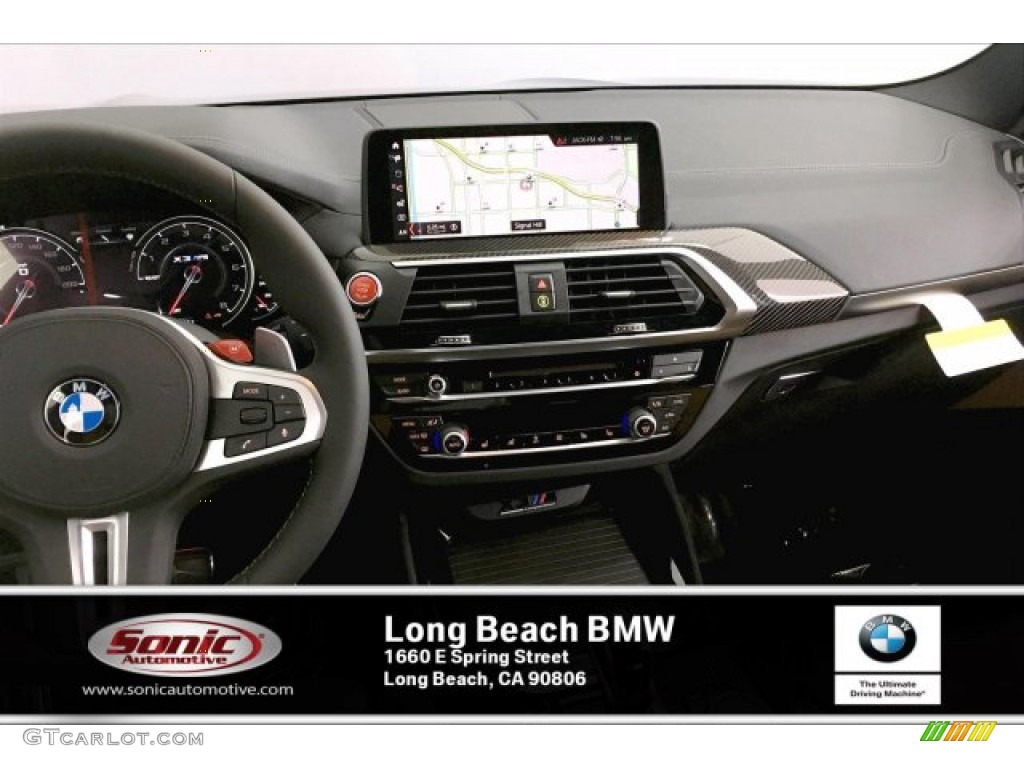 2020 X3 M Competition - Phytonic Blue Metallic / Black/Alcantara Black/Midrand Beige photo #5