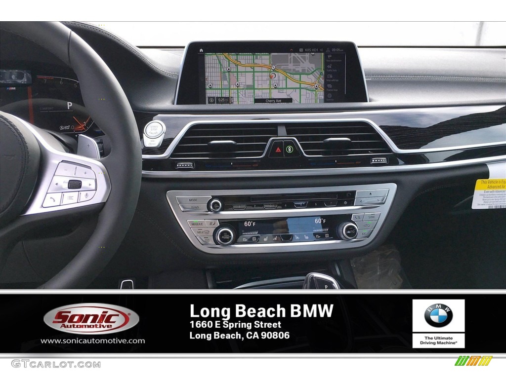 2020 7 Series 740i Sedan - Black Sapphire Metallic / Black photo #5