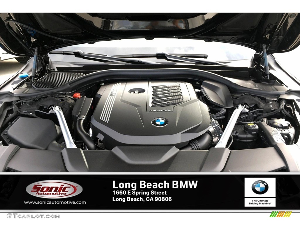 2020 7 Series 740i Sedan - Black Sapphire Metallic / Black photo #8
