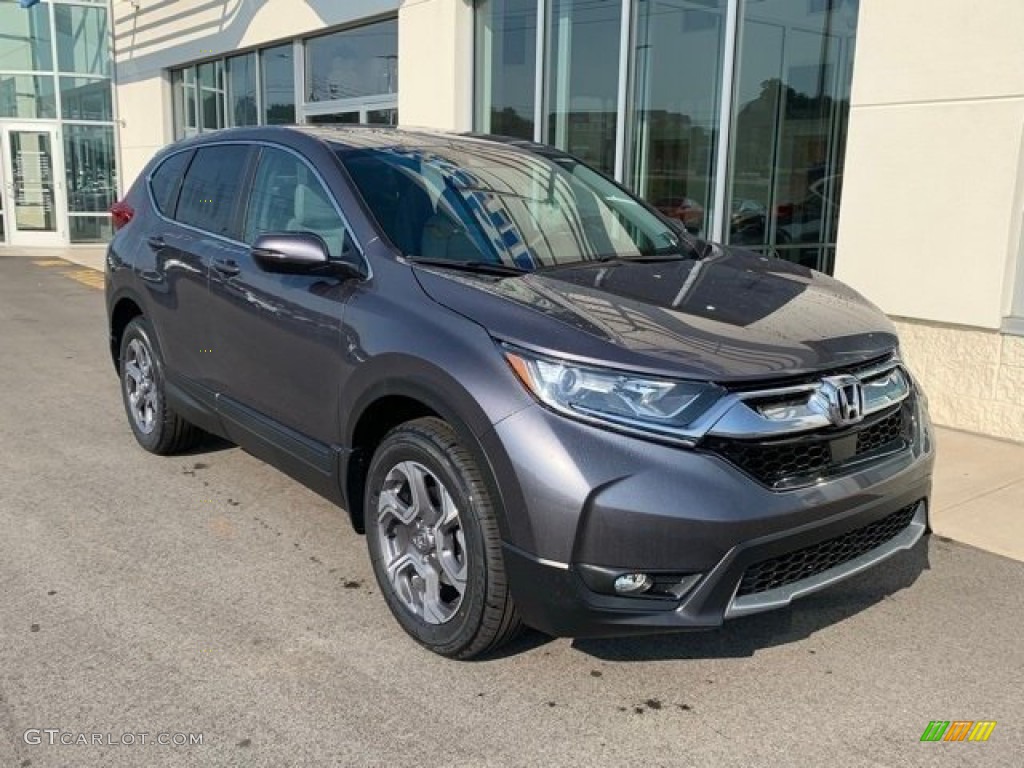 2019 CR-V EX-L AWD - Modern Steel Metallic / Gray photo #2