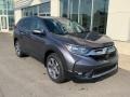 2019 Modern Steel Metallic Honda CR-V EX-L AWD  photo #2