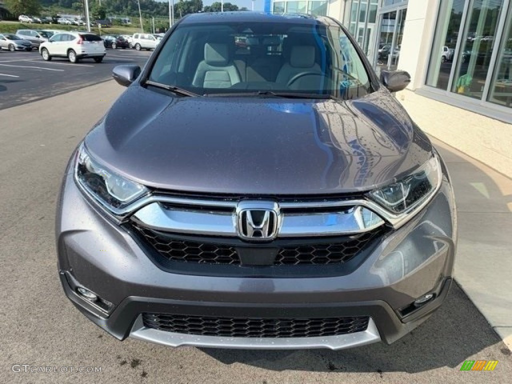 2019 CR-V EX-L AWD - Modern Steel Metallic / Gray photo #3