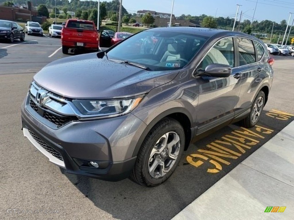 2019 CR-V EX-L AWD - Modern Steel Metallic / Gray photo #4