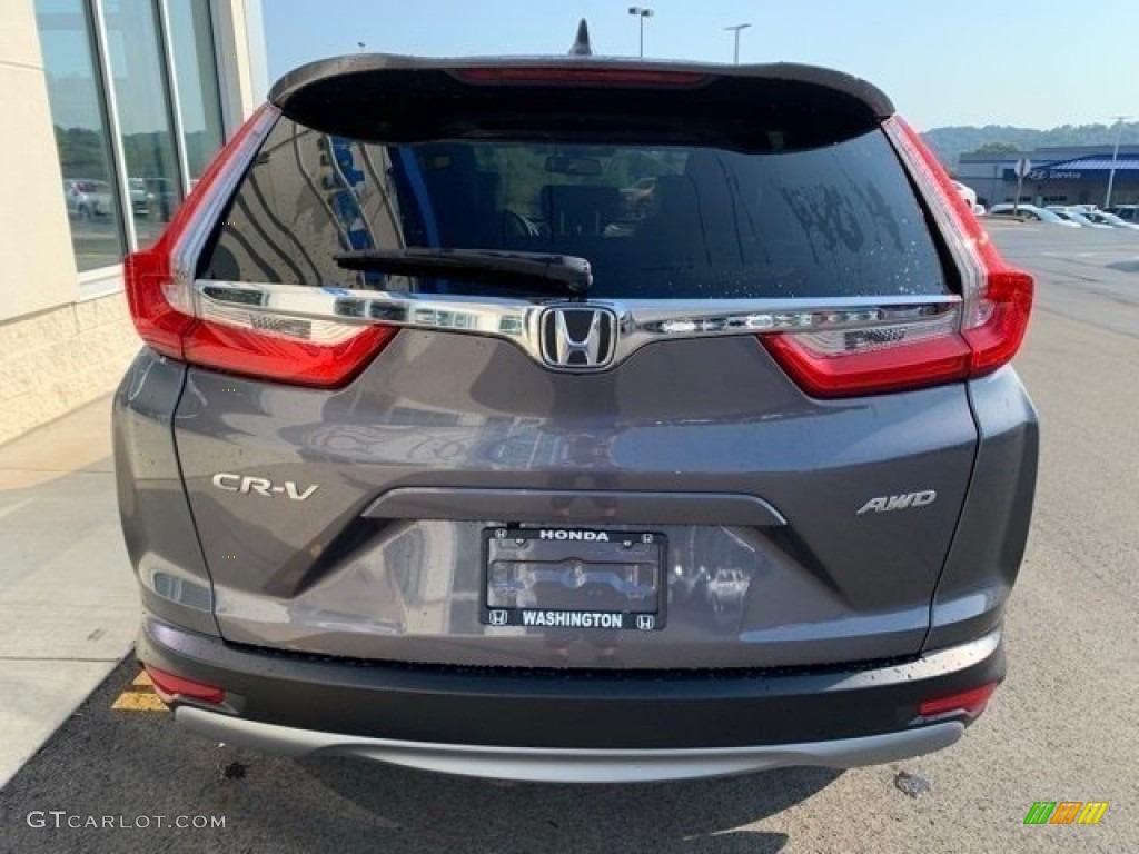 2019 CR-V EX-L AWD - Modern Steel Metallic / Gray photo #6