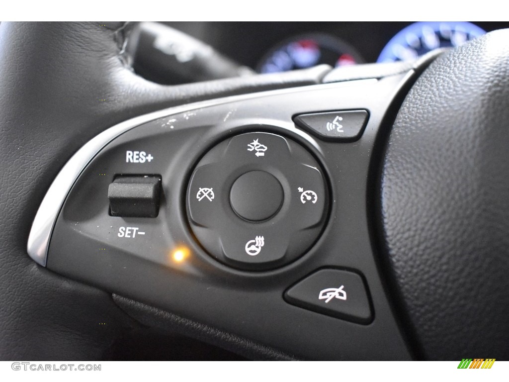 2020 Buick Enclave Avenir AWD Ebony Steering Wheel Photo #136137614