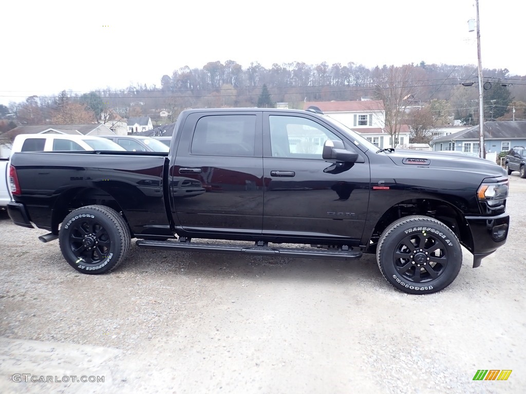 Black 2019 Ram 3500 Big Horn Crew Cab 4x4 Exterior Photo #136138272