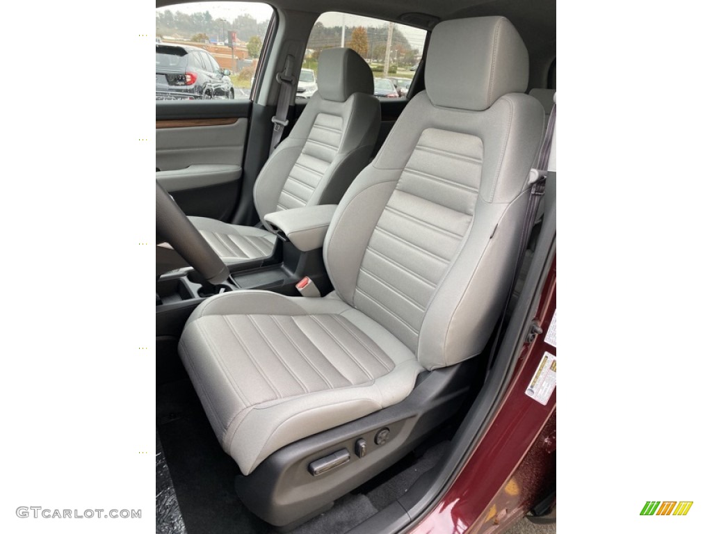 2019 CR-V EX AWD - Basque Red Pearl II / Gray photo #14