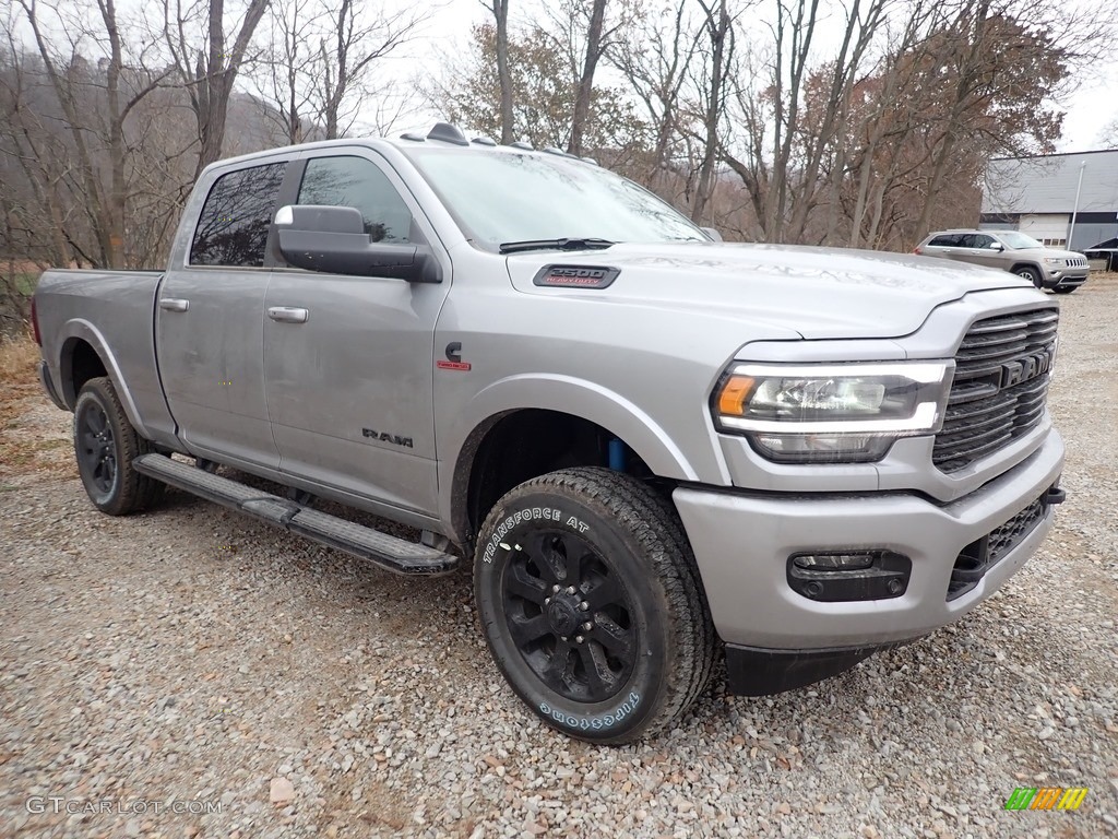 Billet Silver Metallic 2019 Ram 2500 Laramie Crew Cab 4x4 Exterior Photo #136139351