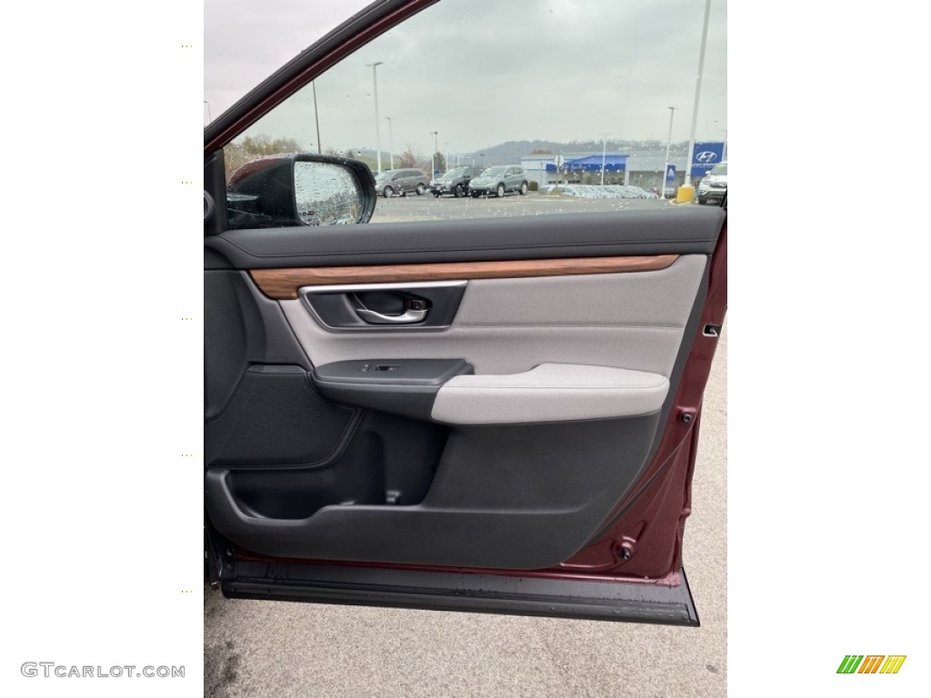 2019 CR-V EX AWD - Basque Red Pearl II / Gray photo #26