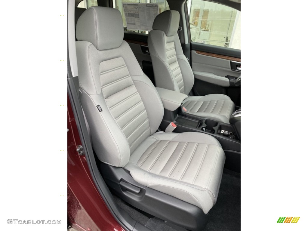 2019 CR-V EX AWD - Basque Red Pearl II / Gray photo #27