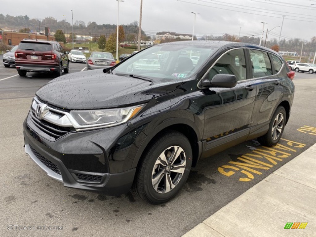 2019 CR-V LX AWD - Crystal Black Pearl / Black photo #4