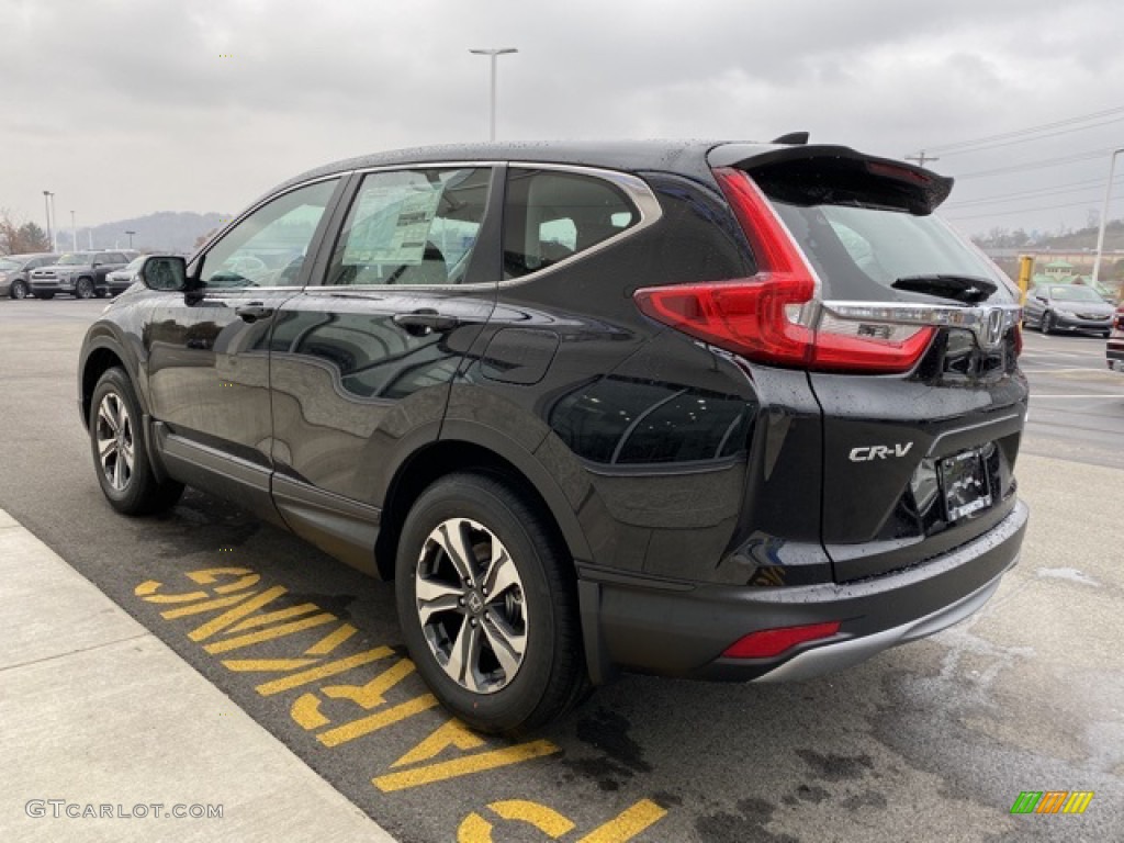 2019 CR-V LX AWD - Crystal Black Pearl / Black photo #5