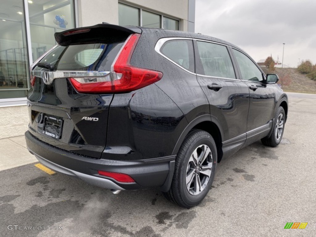 2019 CR-V LX AWD - Crystal Black Pearl / Black photo #7