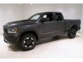 2019 Granite Crystal Metallic Ram 1500 Rebel Quad Cab 4x4  photo #3