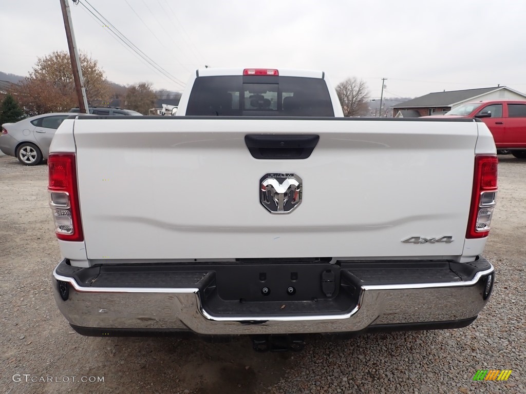 2019 3500 Tradesman Crew Cab 4x4 - Bright White / Black/Diesel Gray photo #4