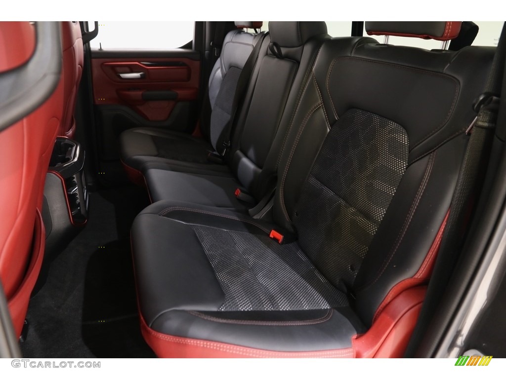 2019 1500 Rebel Quad Cab 4x4 - Granite Crystal Metallic / Black/Red photo #20