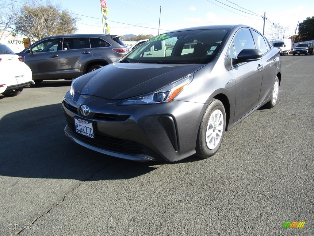 2019 Prius LE - Magnetic Grey Metallic / Black photo #2