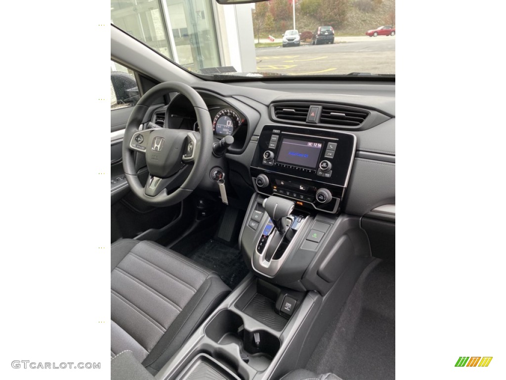 2019 Honda CR-V LX AWD Black Dashboard Photo #136140959
