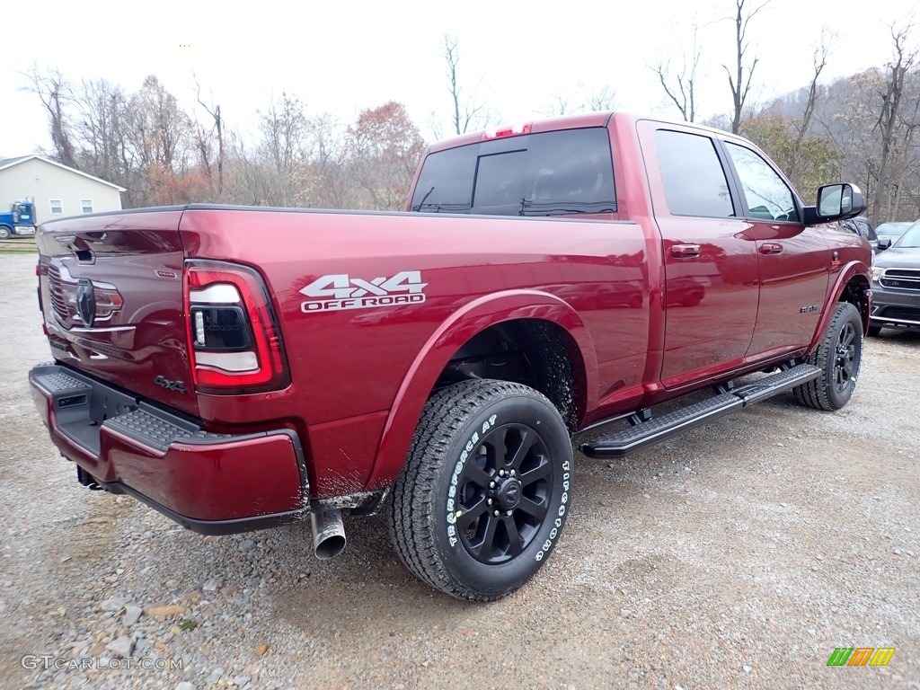 Delmonico Red Pearl 2019 Ram 2500 Laramie Crew Cab 4x4 Exterior Photo #136141127