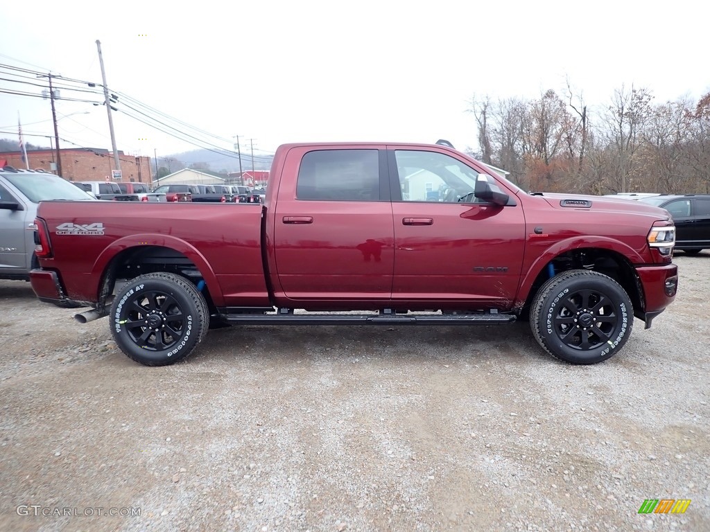 Delmonico Red Pearl 2019 Ram 2500 Laramie Crew Cab 4x4 Exterior Photo #136141151