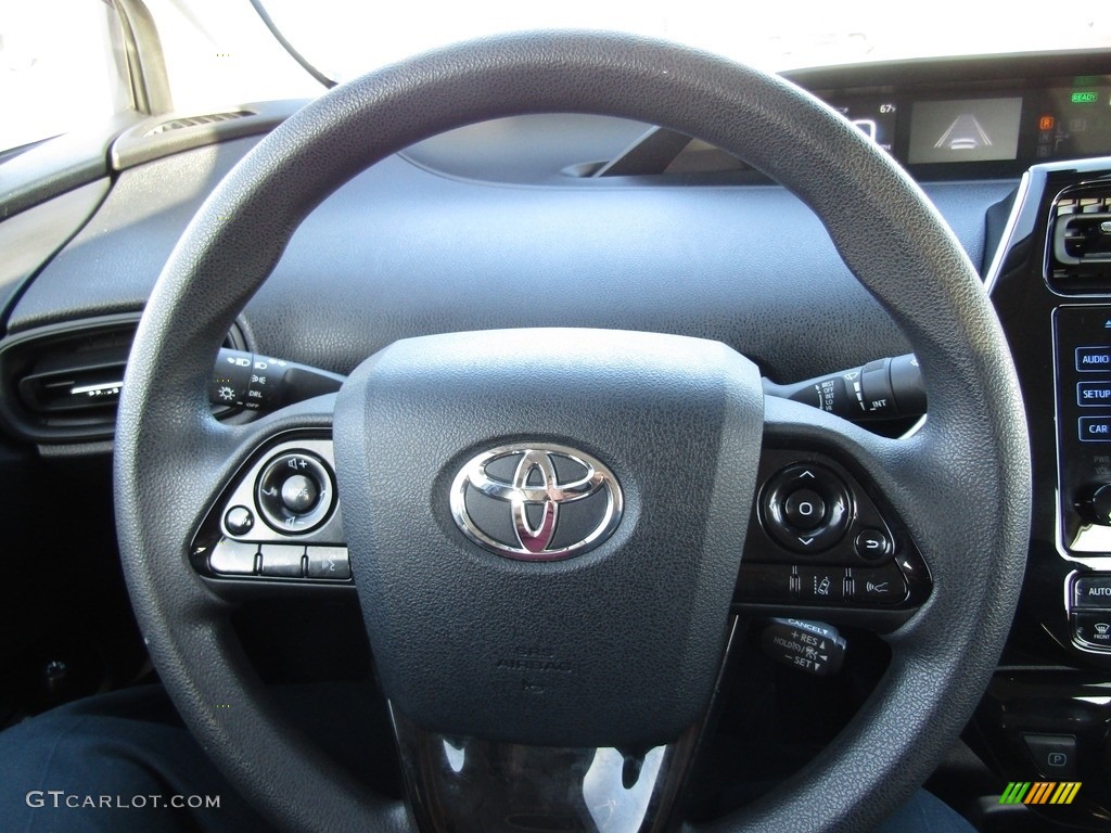 2019 Prius LE - Magnetic Grey Metallic / Black photo #15