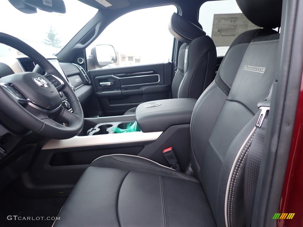 Black Interior 2019 Ram 2500 Laramie Crew Cab 4x4 Photo #136141322